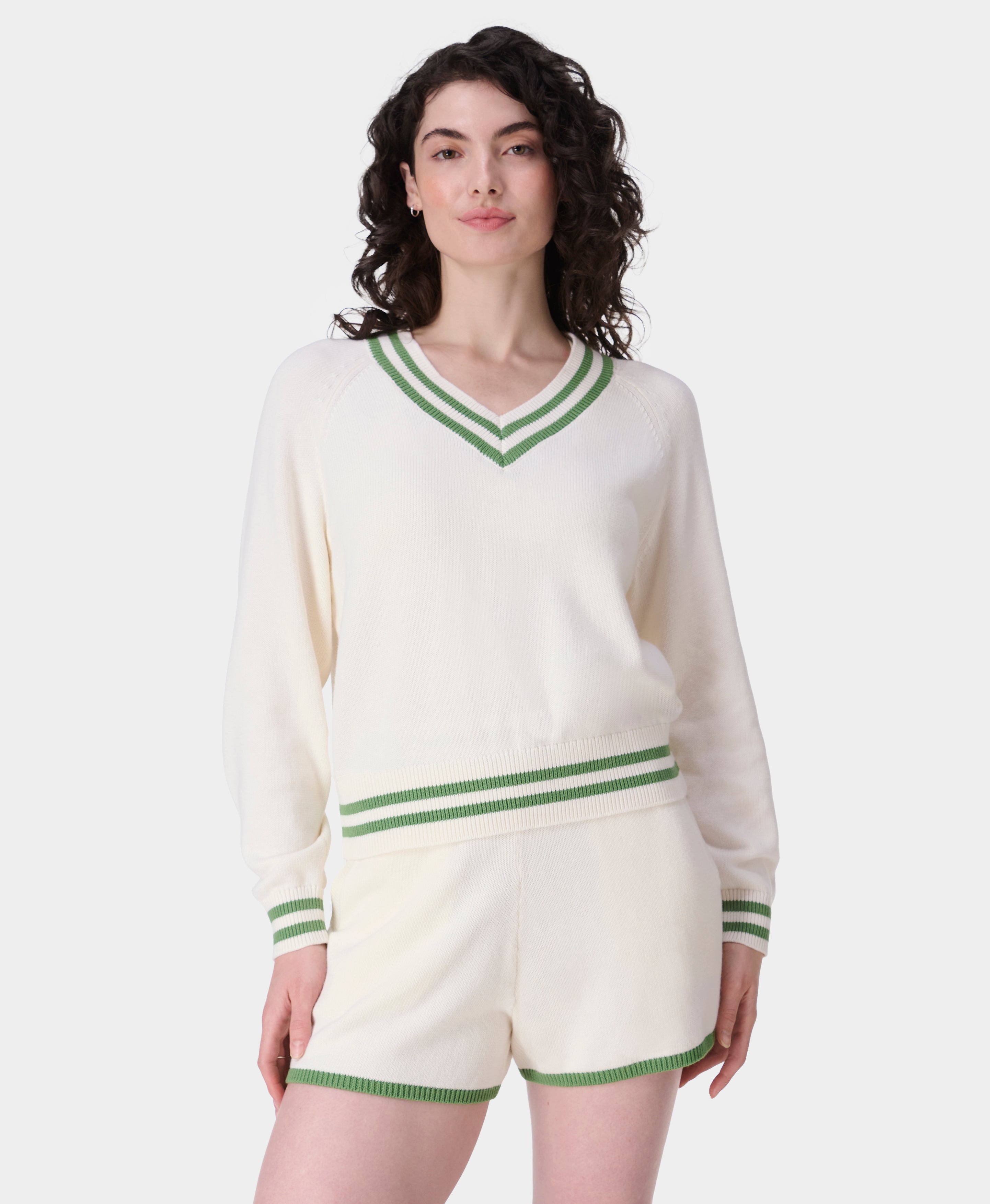 Off Court V-Neck Jumper