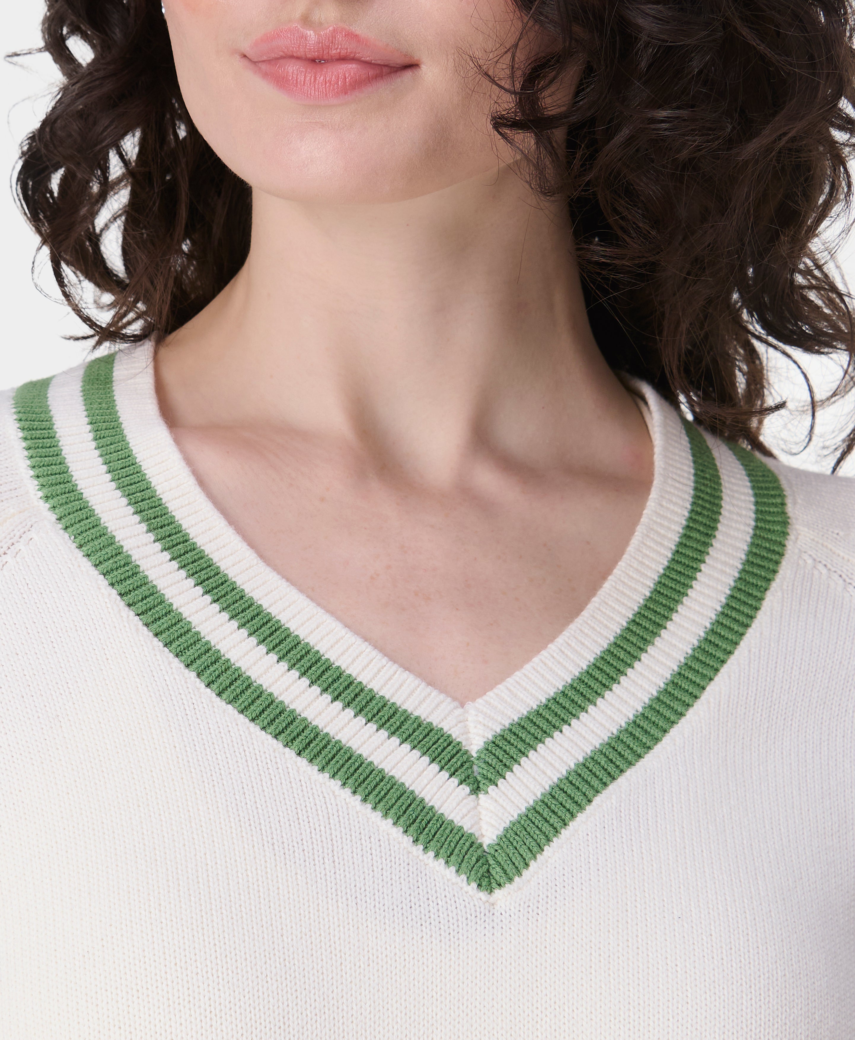 Off Court V-Neck Jumper