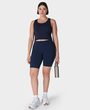 Power 9" Biker Shorts