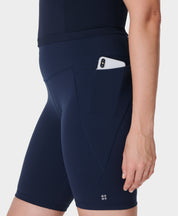 Power 9" Biker Shorts