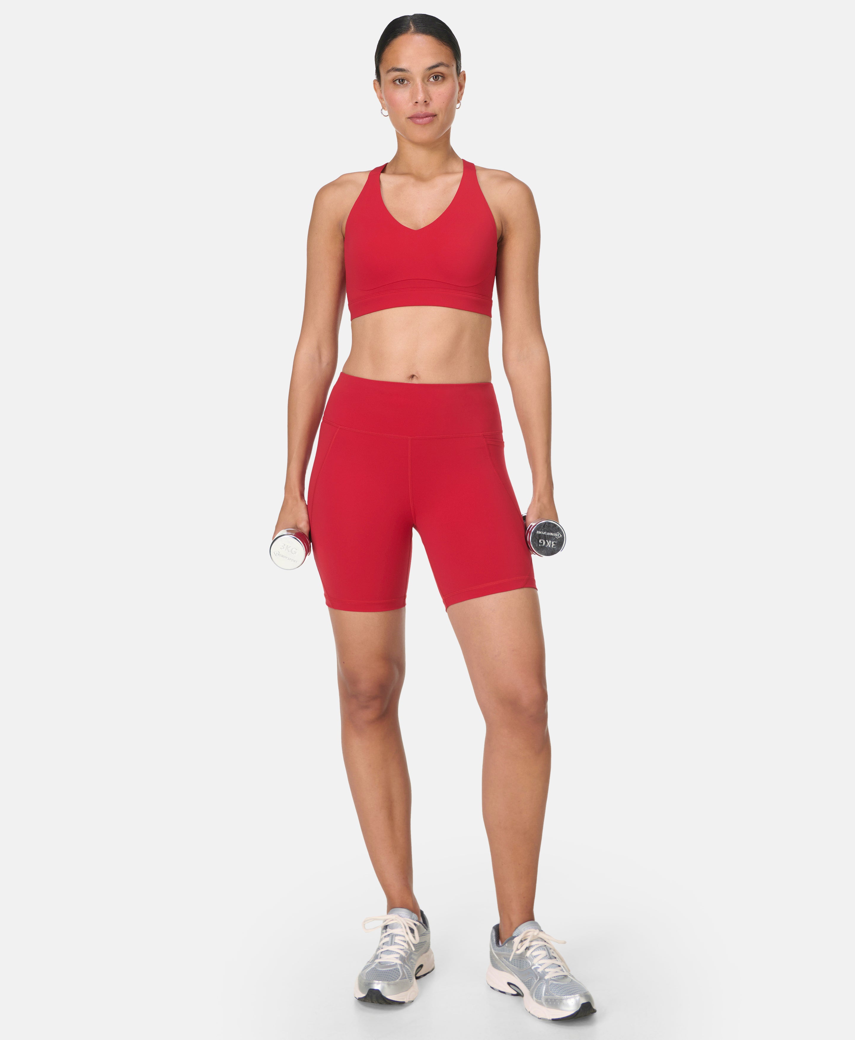 Power 6" Biker Shorts