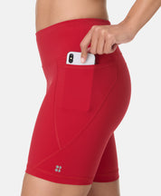 Power 6" Biker Shorts