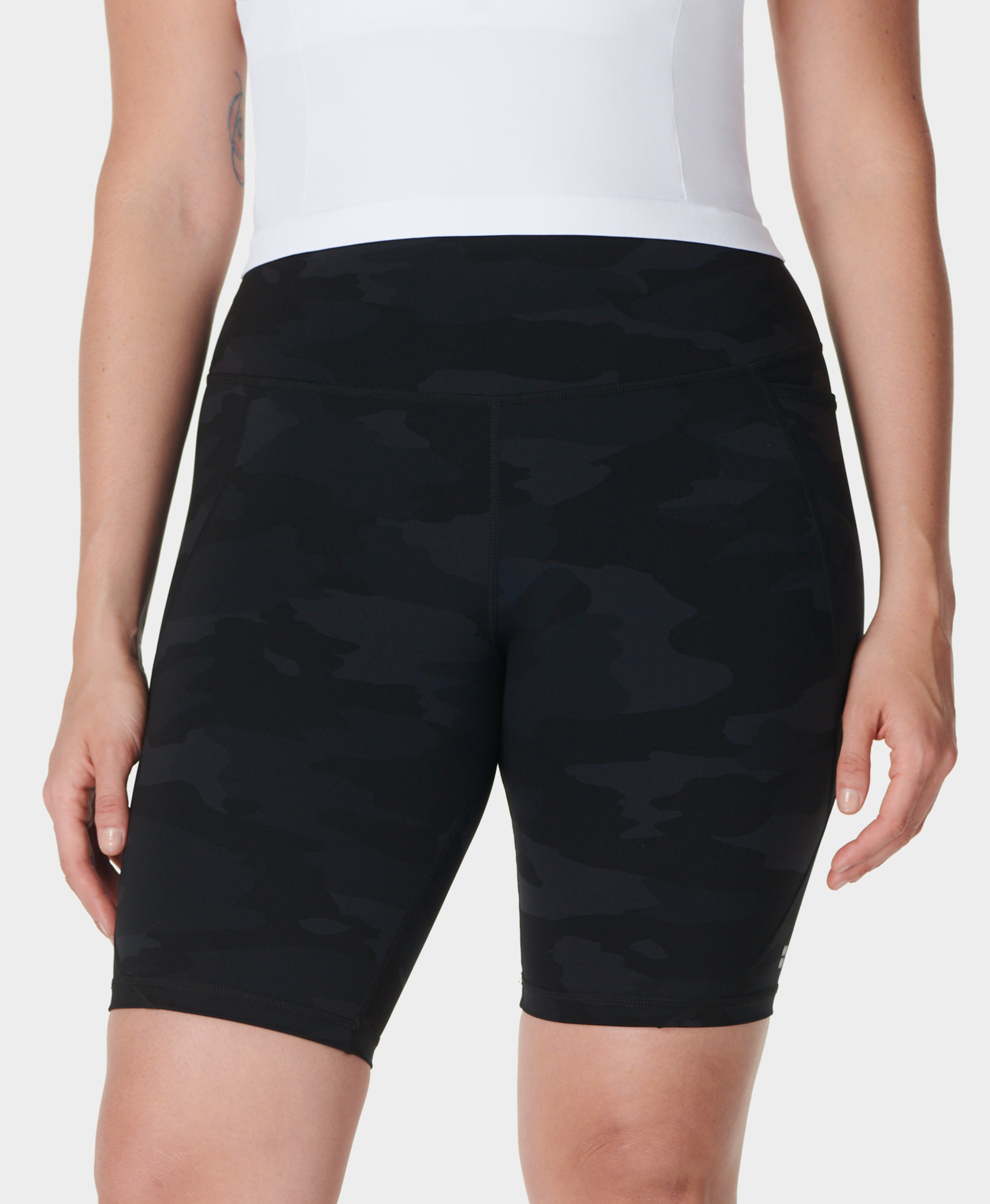 Power 9" Biker Shorts