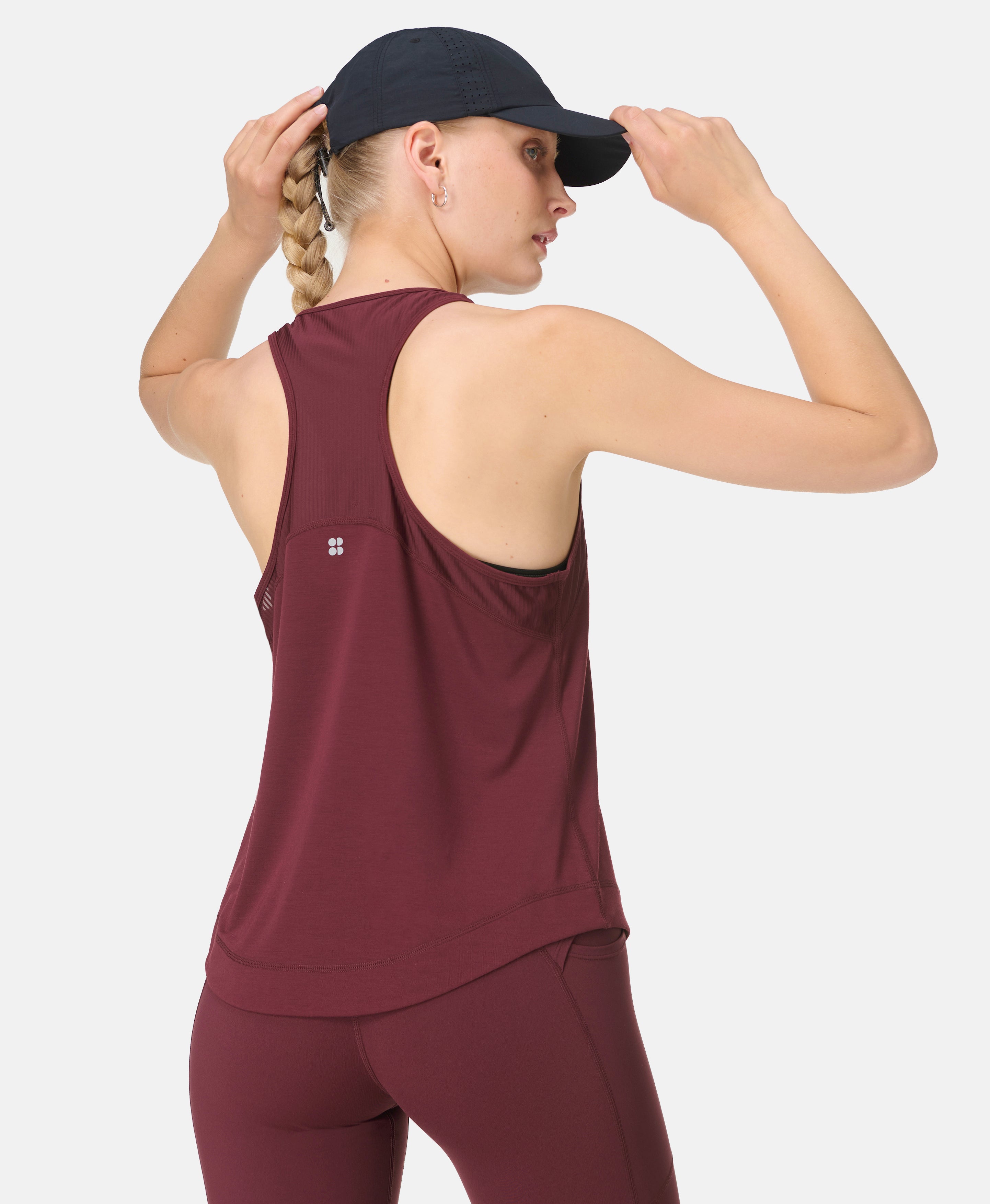Breathe Easy Mesh Run Tank Top