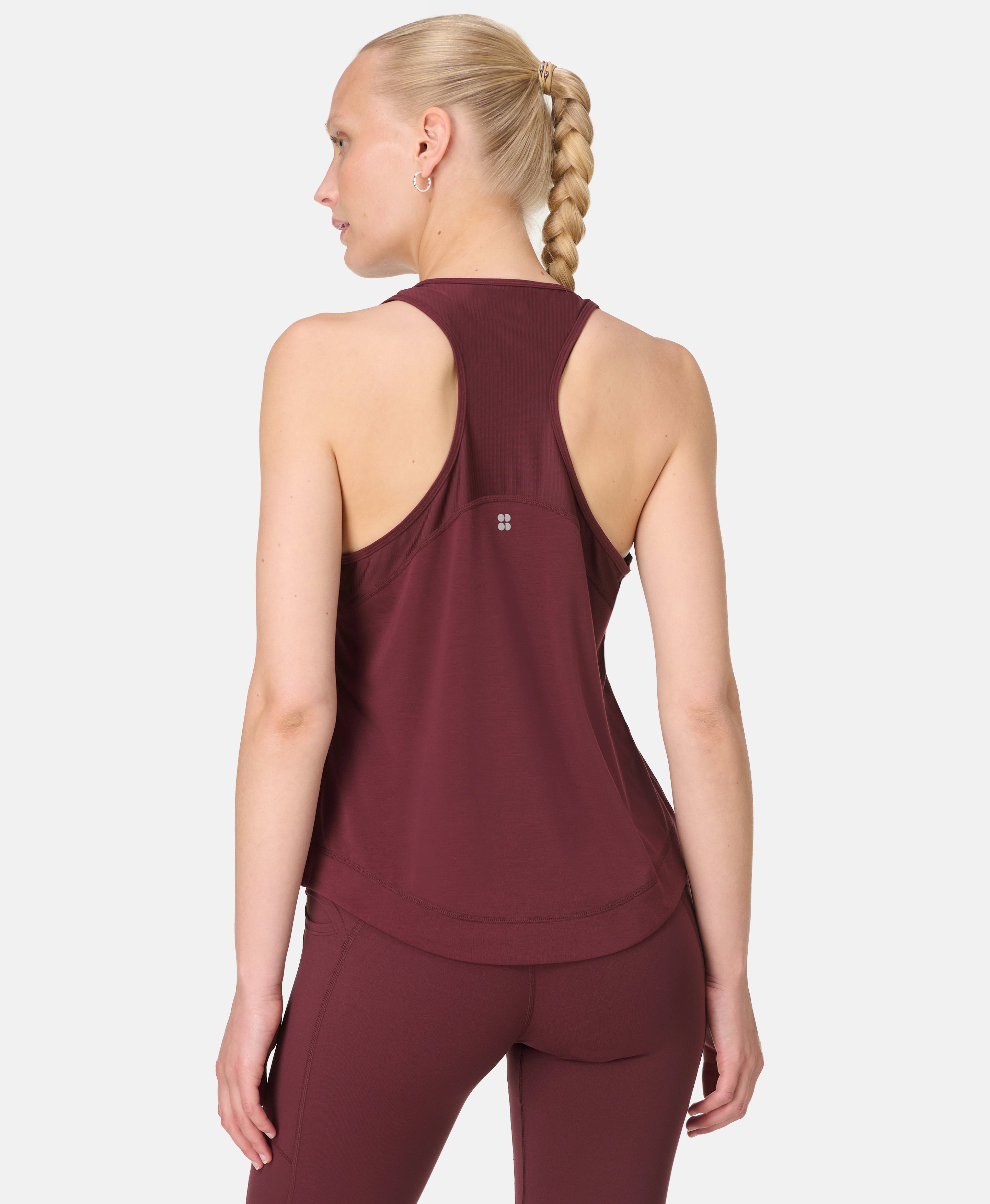 Breathe Easy Mesh Run Tank Top