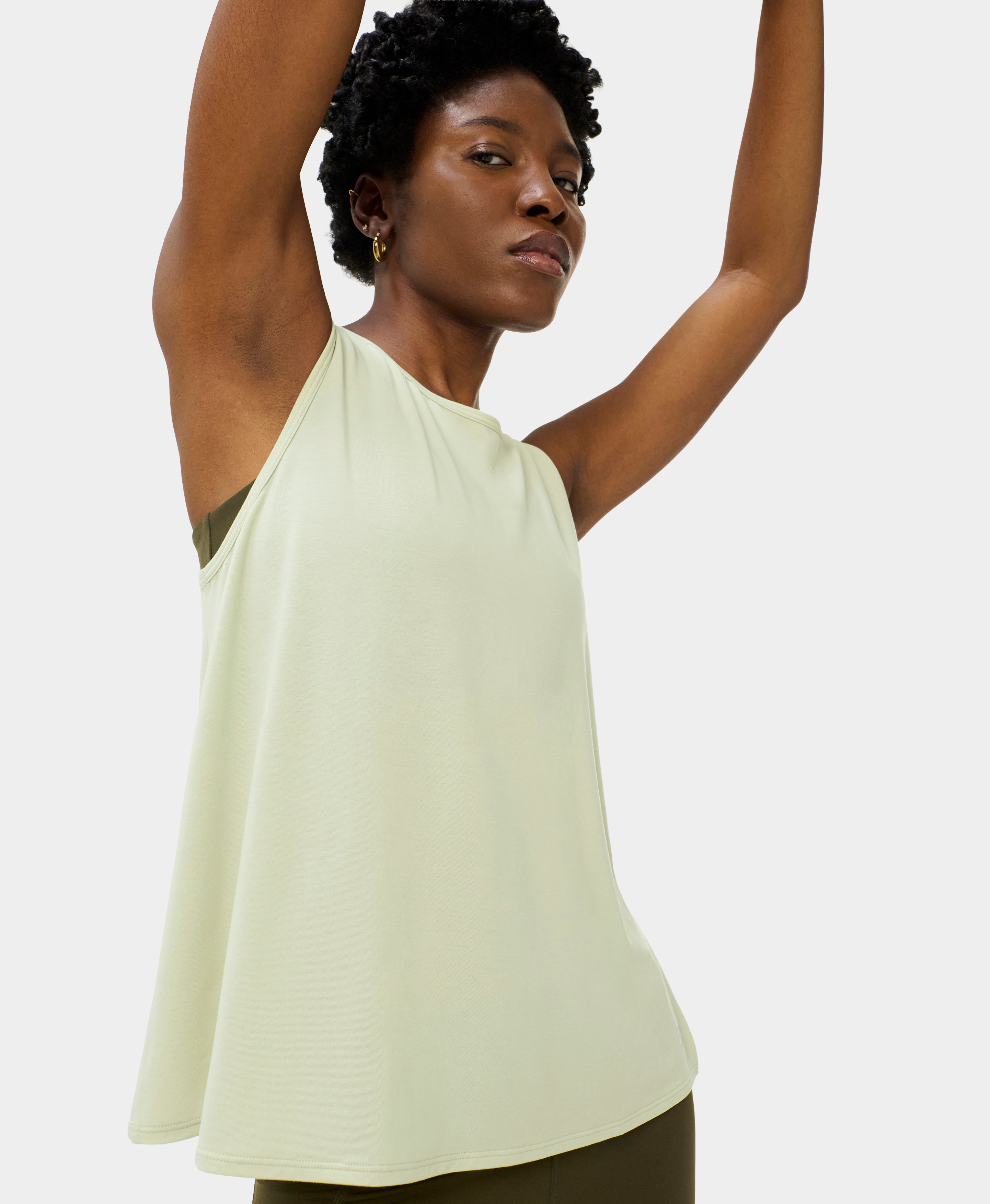Soft Flow Studio Open Back Tank