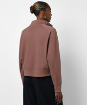 Revive Rib Mix Half Zip Sweatshirt