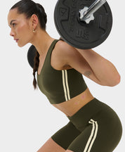Power Scoop Side Tape Bra