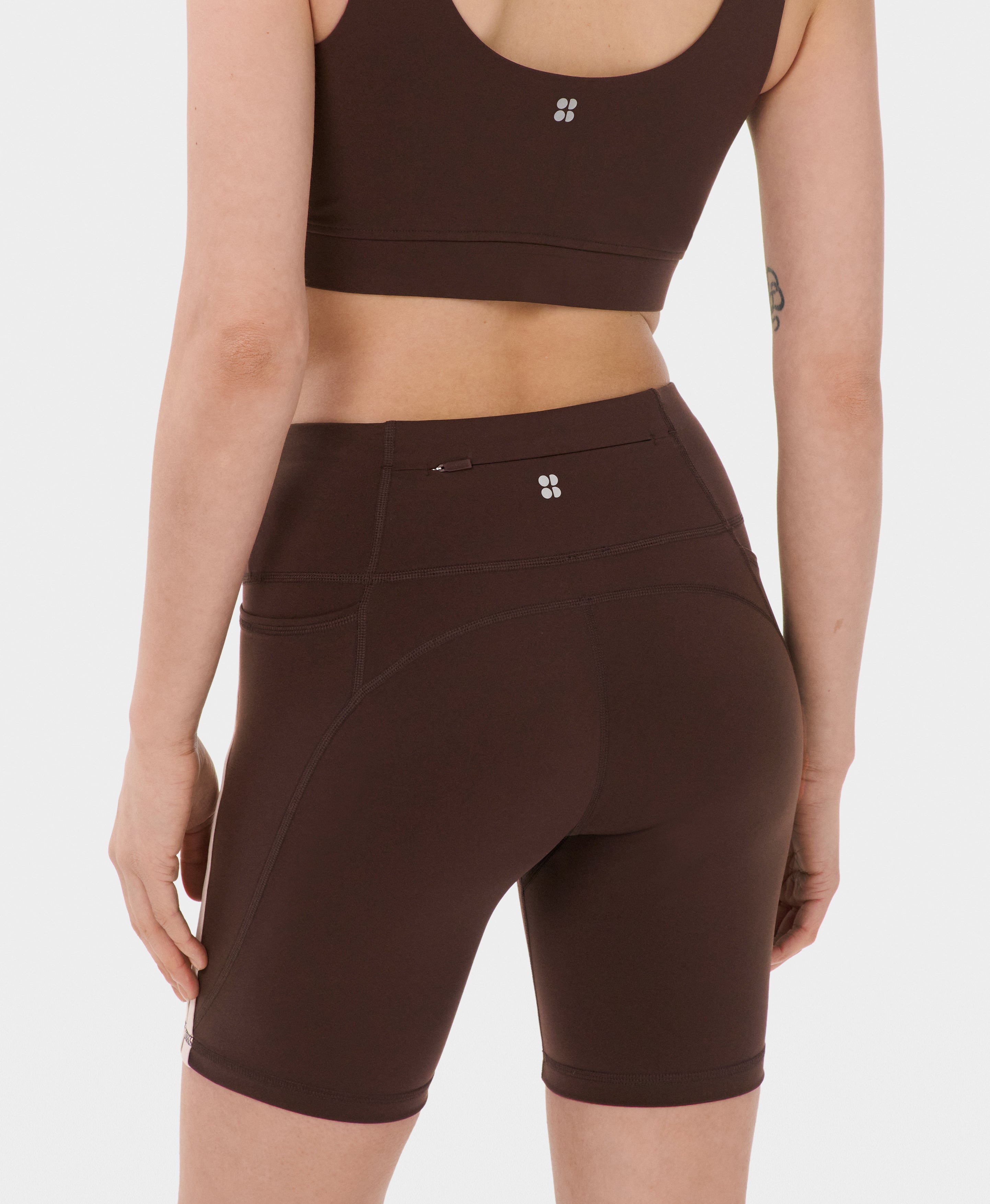 Power 6" Side Tape Biker Shorts