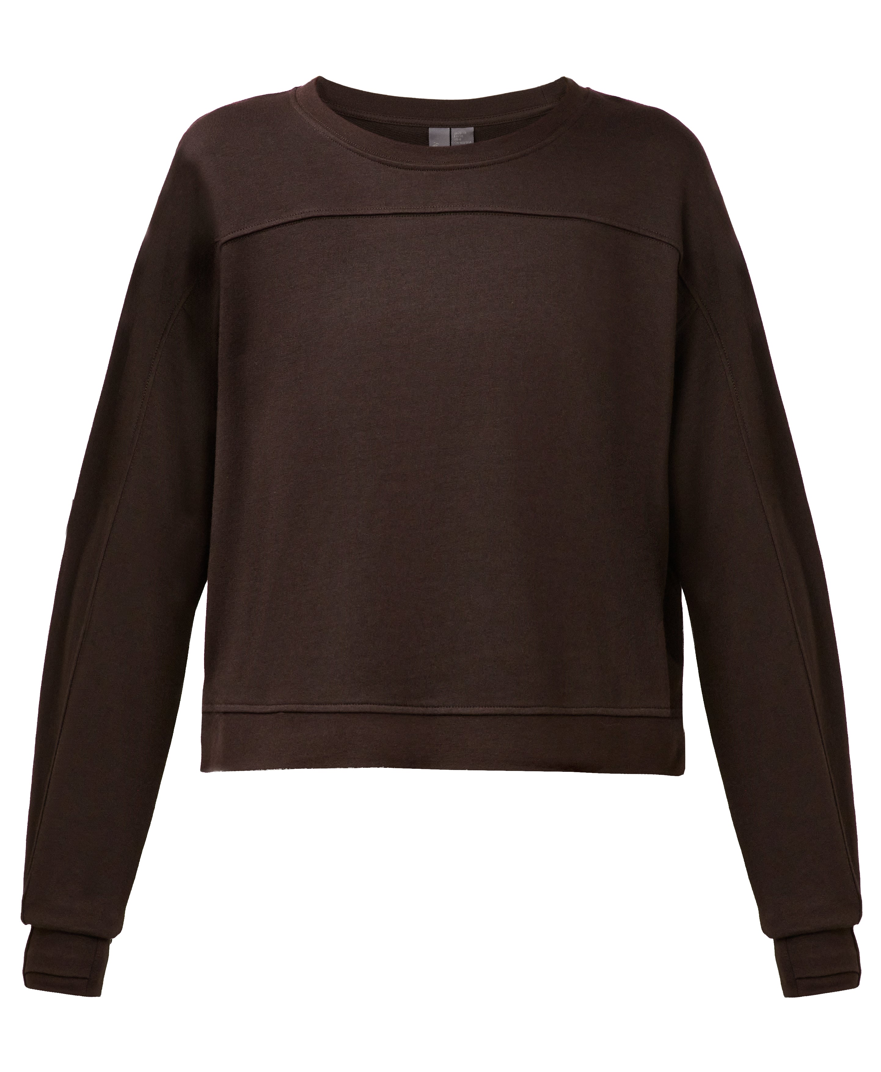 After Class Yoke Crop Sweatshirt