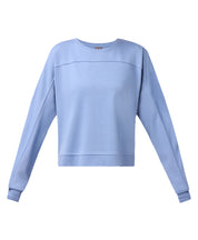 After Class Yoke Crop Sweatshirt
