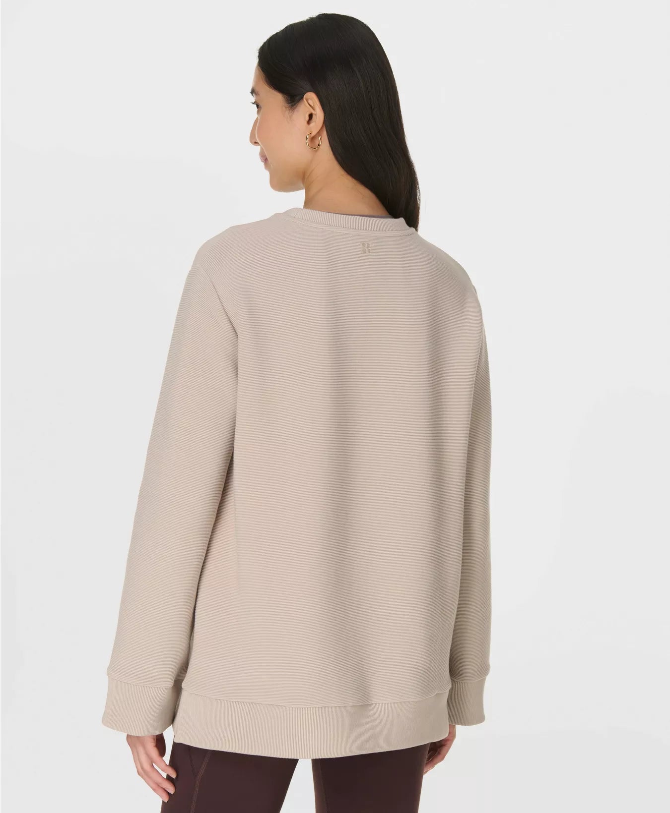 Peaceful Ribbed Sweatshirt