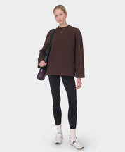 Peaceful Ribbed Sweatshirt