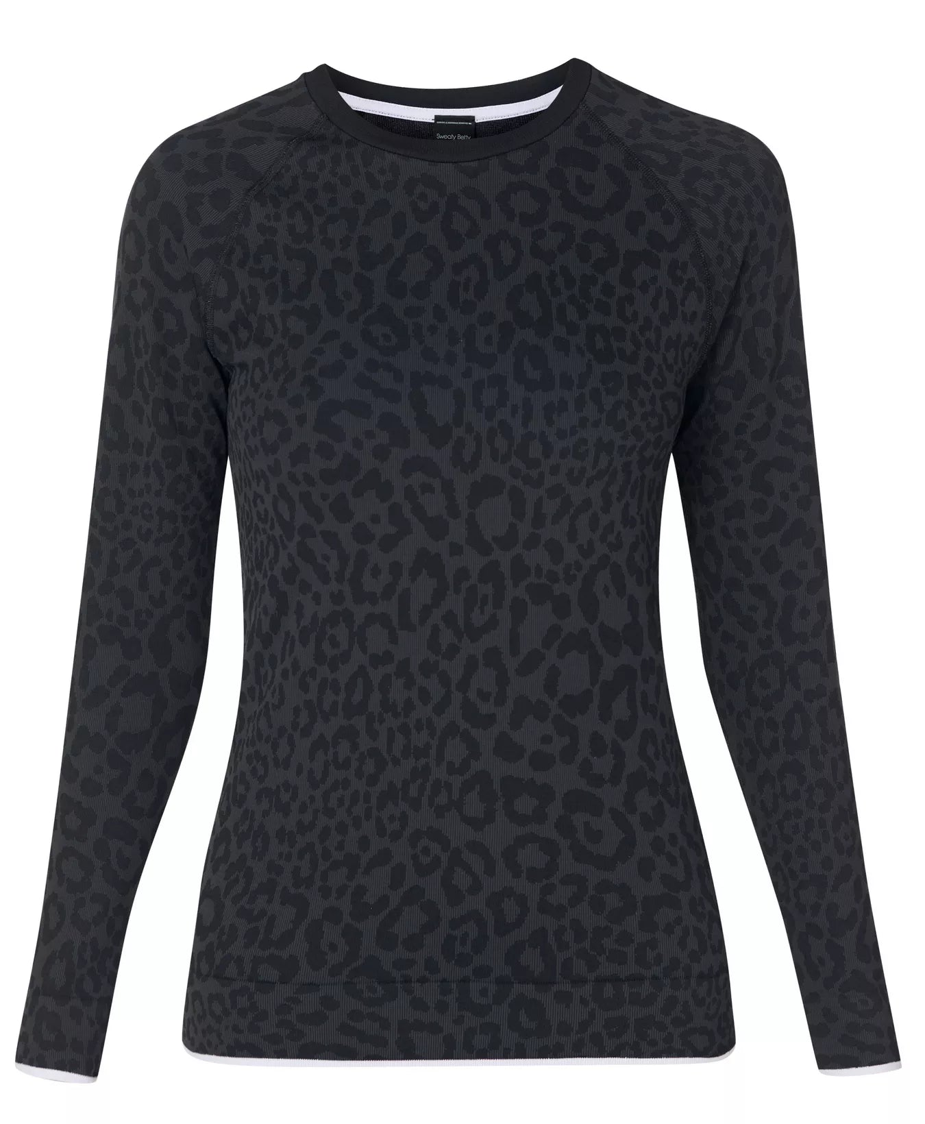 Animal Crew Neck Base Layer Top