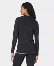 Animal Crew Neck Base Layer Top