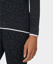 Animal Crew Neck Base Layer Top