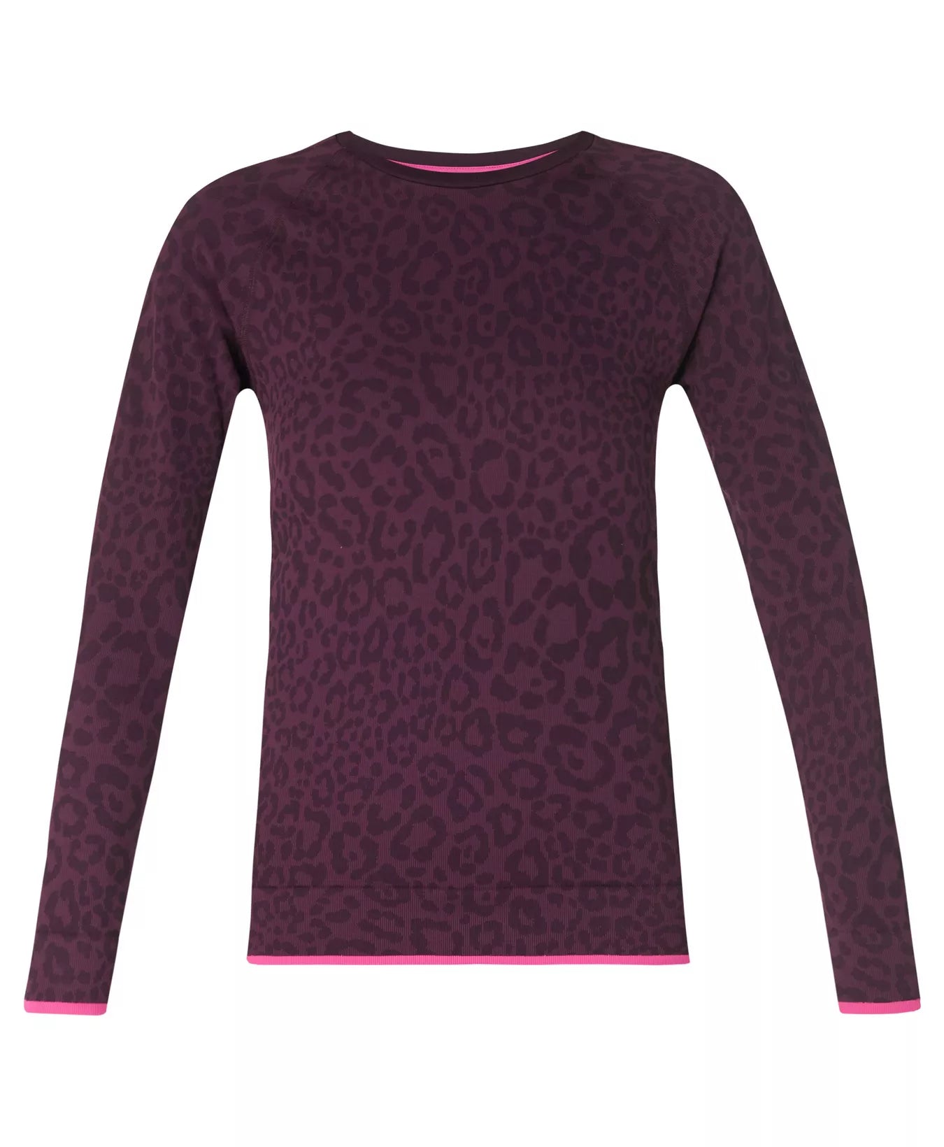 Animal Crew Neck Base Layer Top