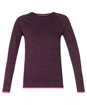 Animal Crew Neck Base Layer Top