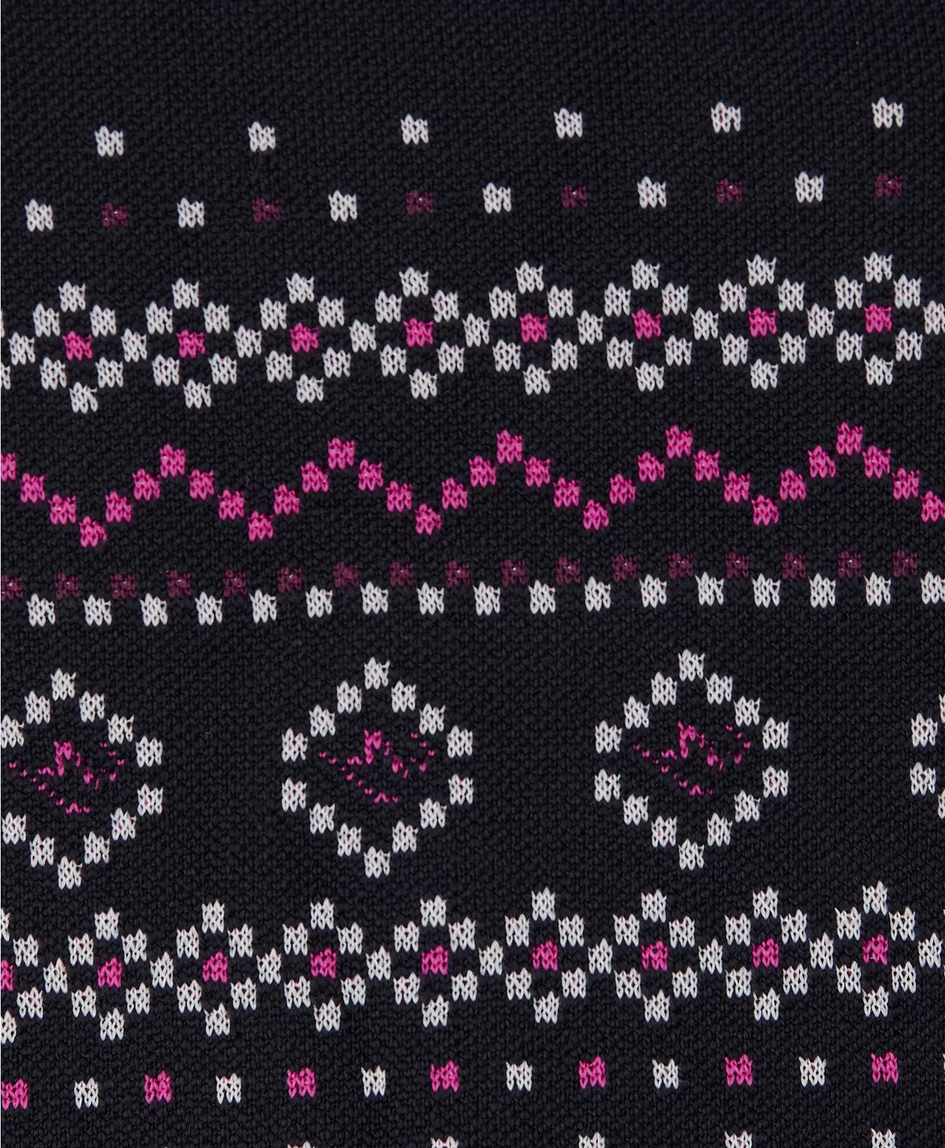 Fairisle Novelty Half Zip Base Layer