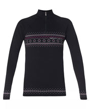 Fairisle Novelty Half Zip Base Layer