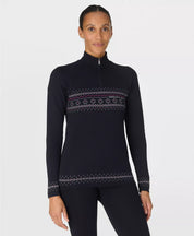 Fairisle Novelty Half Zip Base Layer