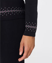 Fairisle Novelty Half Zip Base Layer