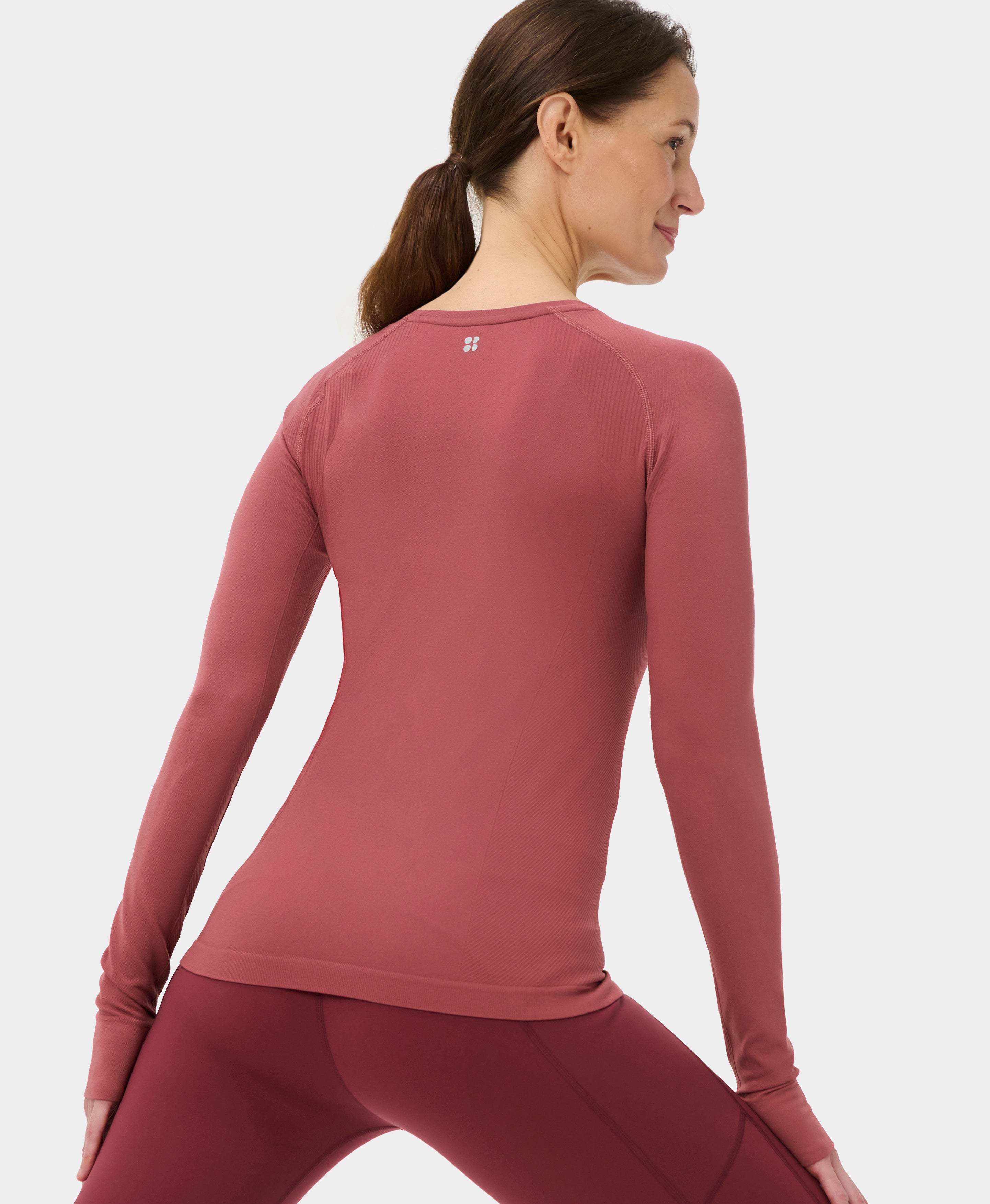 Athlete Seamless Workout Long Sleeve Top