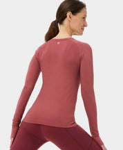 Athlete Seamless Workout Long Sleeve Top