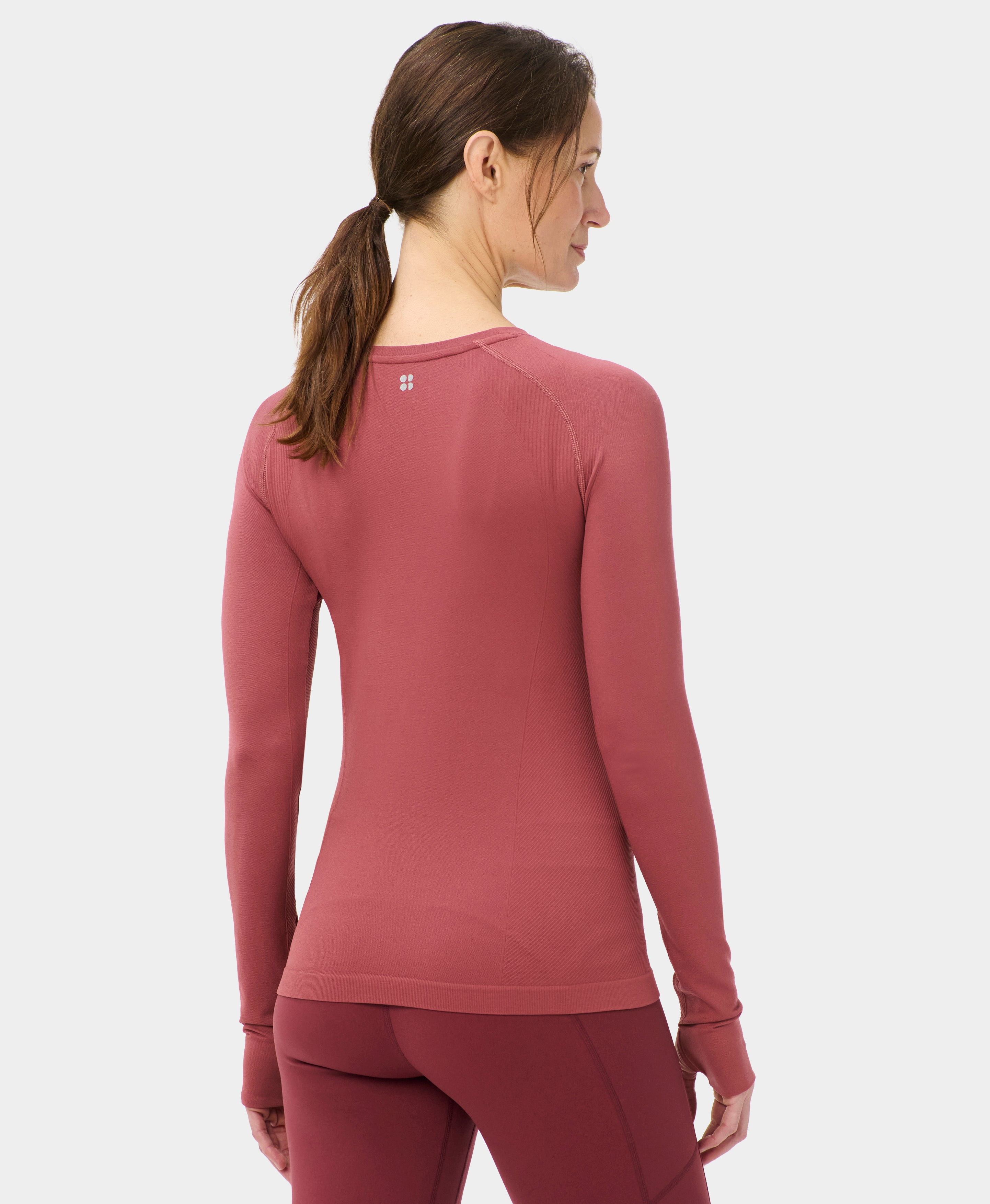 Athlete Seamless Workout Long Sleeve Top