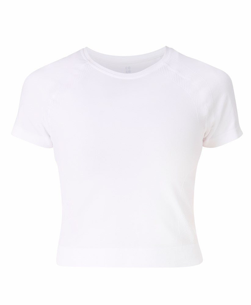 Athlete Crop Seamless Workout T-Shirt