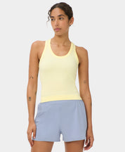 Athlete Crop Seamless Workout Tank Top