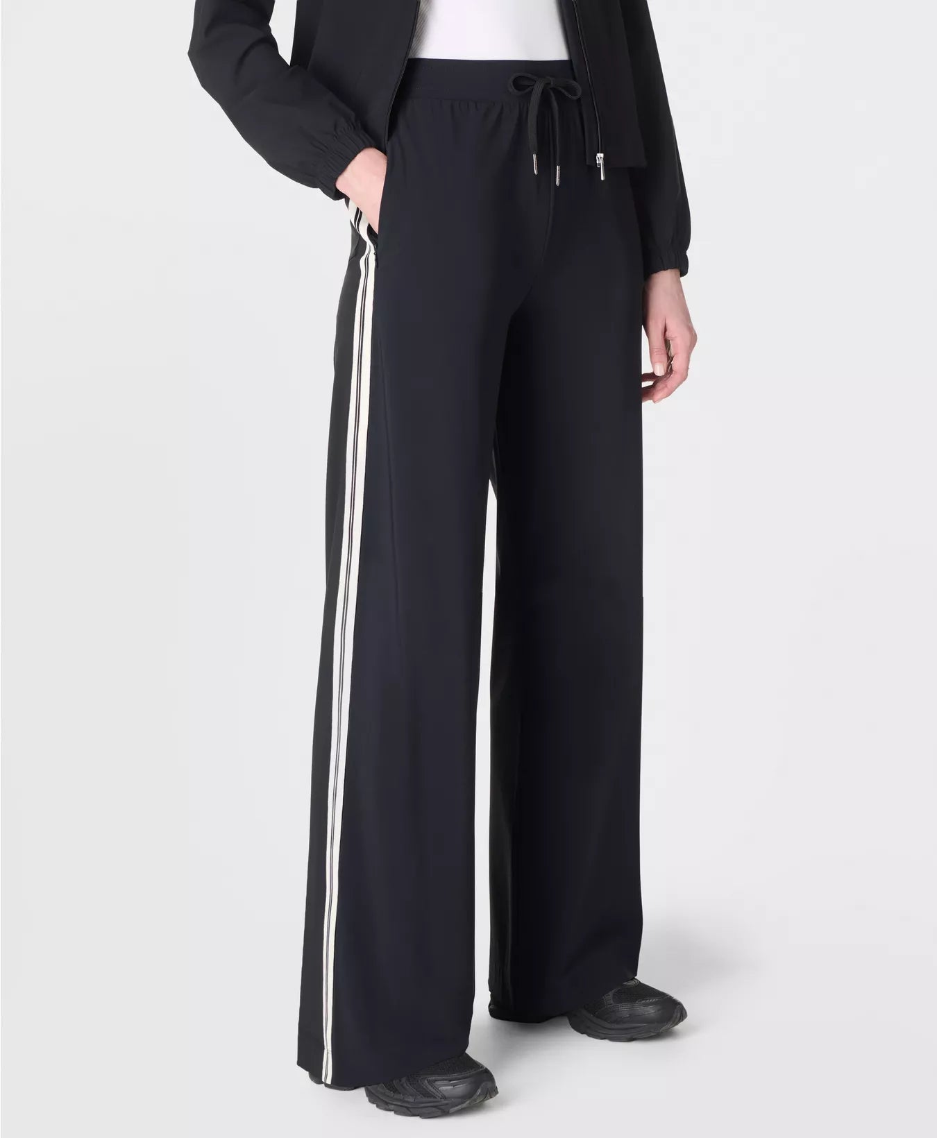 Explorer Side Stripe Wide Leg Long Trouser