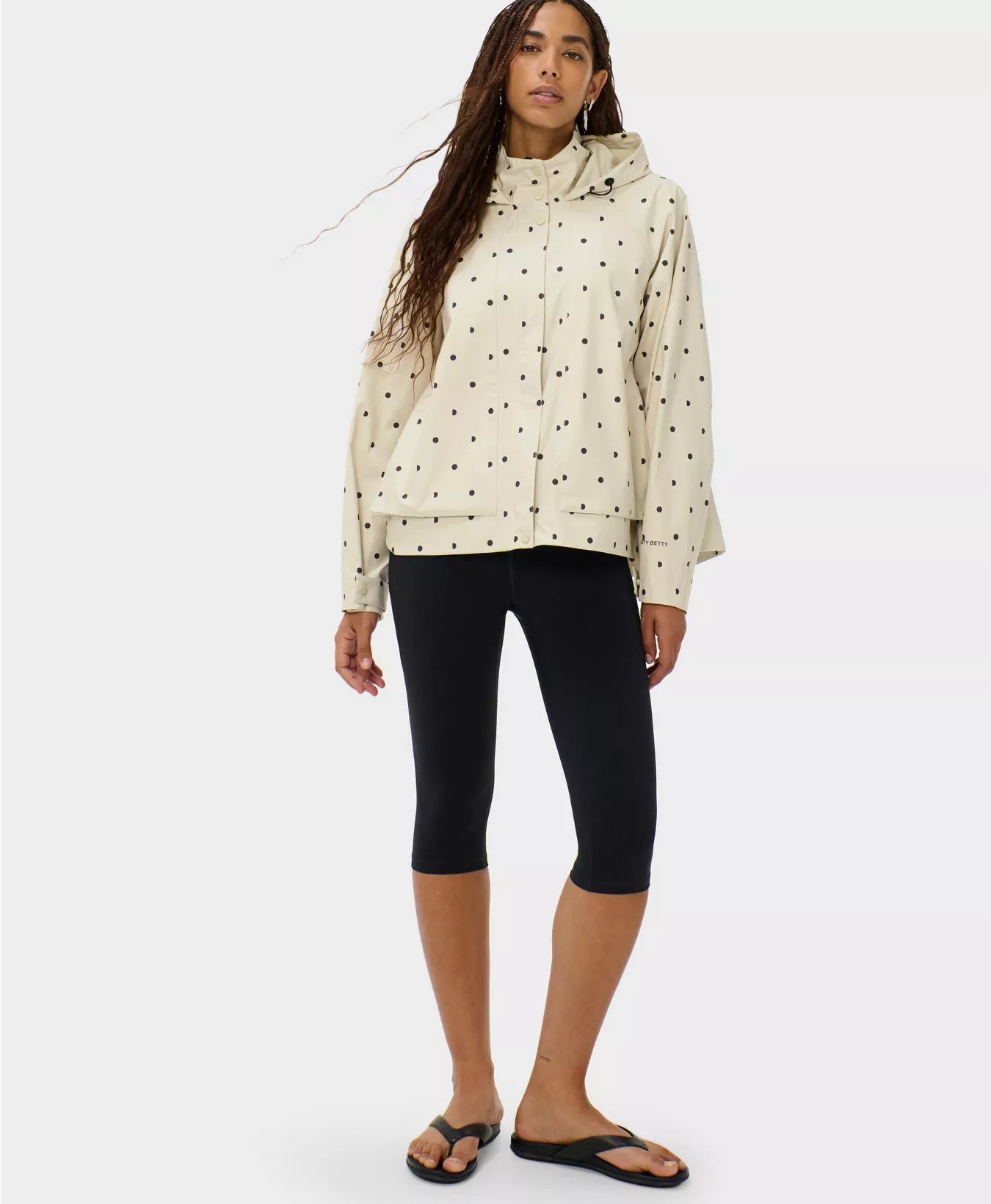 Motion Waterproof Cropped Parka