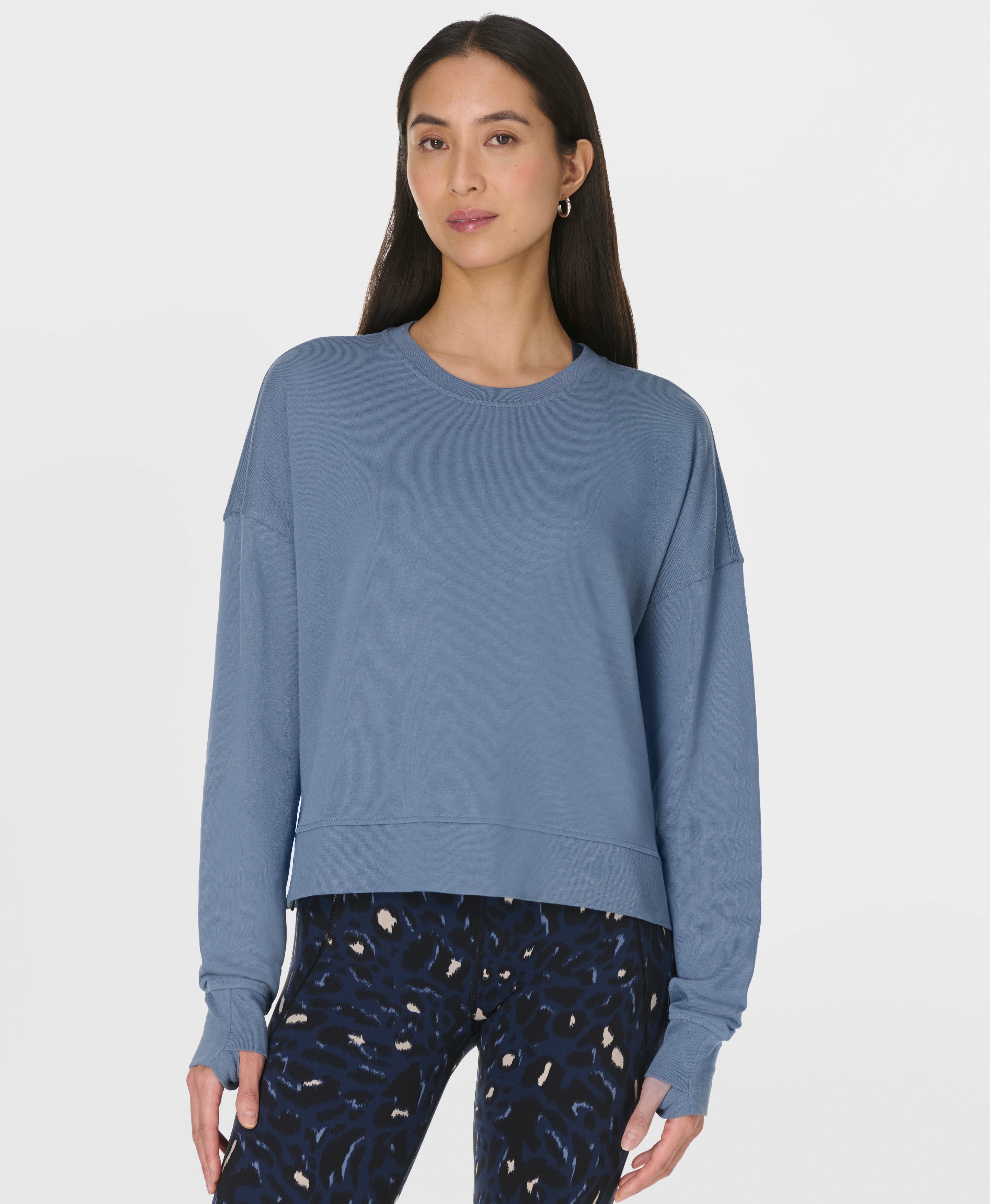 After Class Crop Sweatshirt