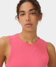 Athlete Seamless Mid Length Racer Tank
