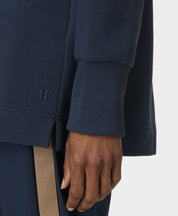 Peaceful Rib Half Zip Sweatshirt