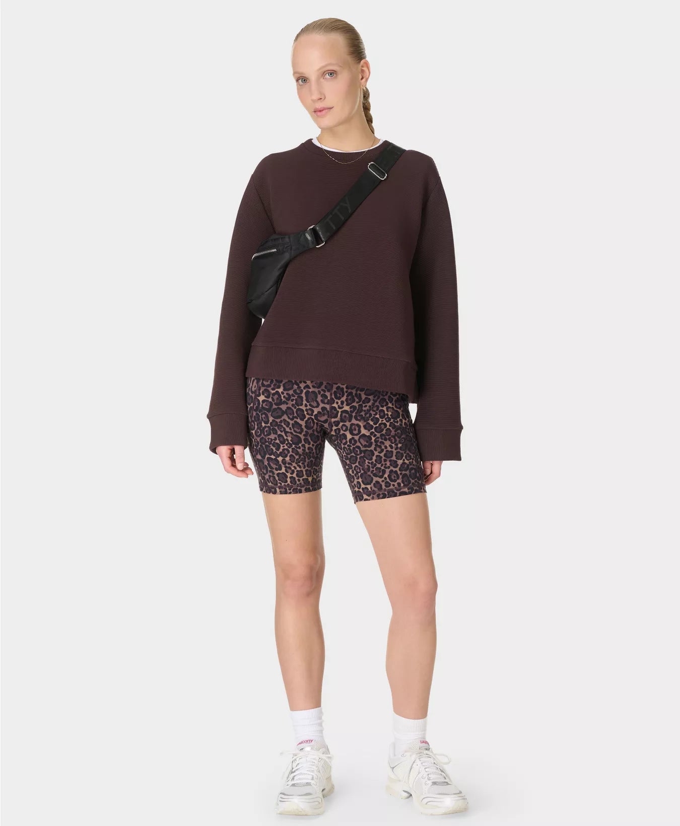 Peaceful Rib Cropped Sweatshirt