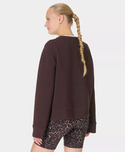 Peaceful Rib Cropped Sweatshirt