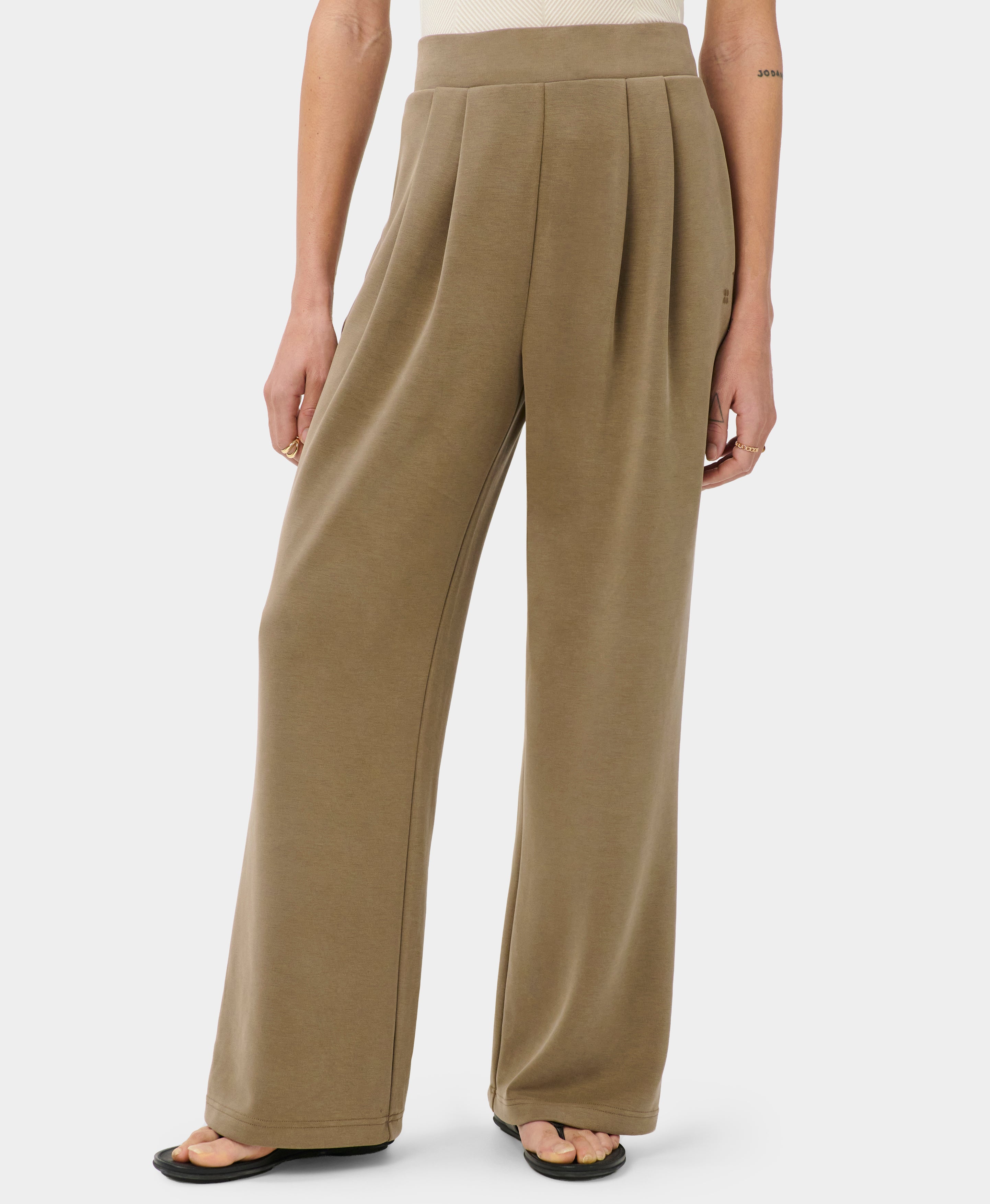 Sand Wash Wide Leg Trouser