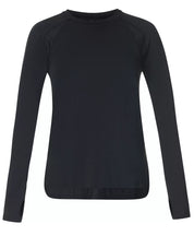 Breathe Easy Longline Long Sleeve Top