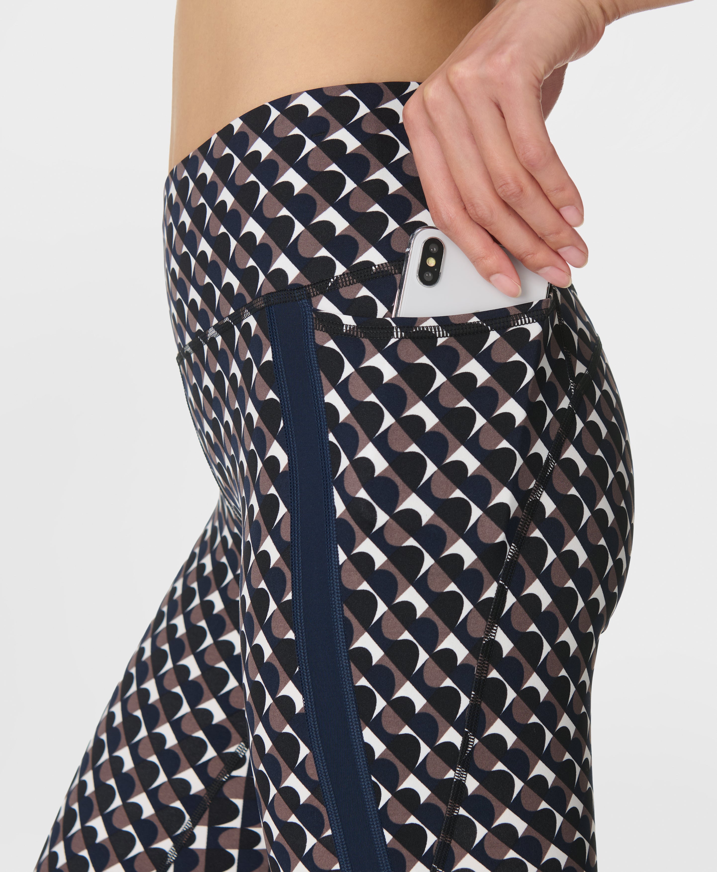 Power 7/8 Side Stripe Workout Leggings