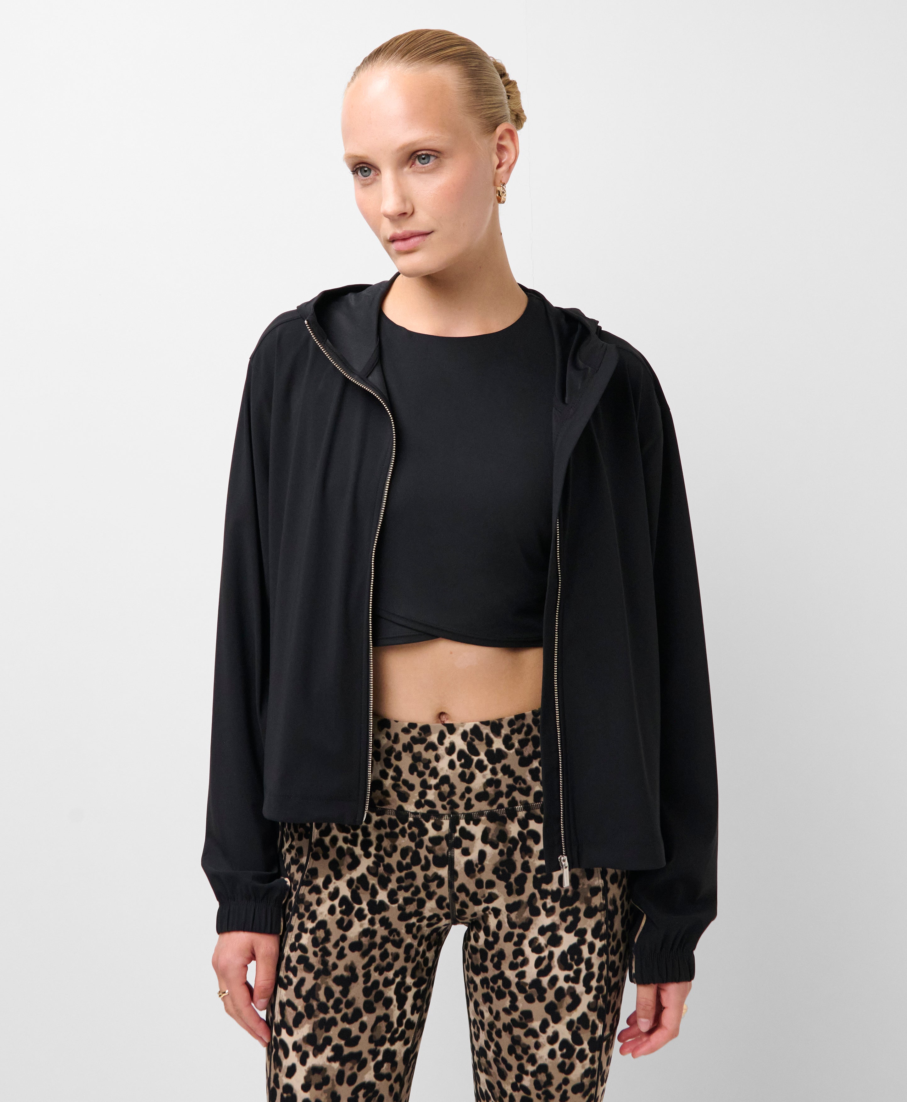 Explorer Cropped Zip Up