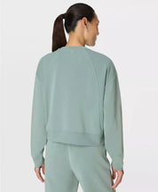 Sand Wash Rib Mix Sweatshirt