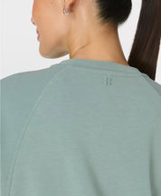 Sand Wash Rib Mix Sweatshirt