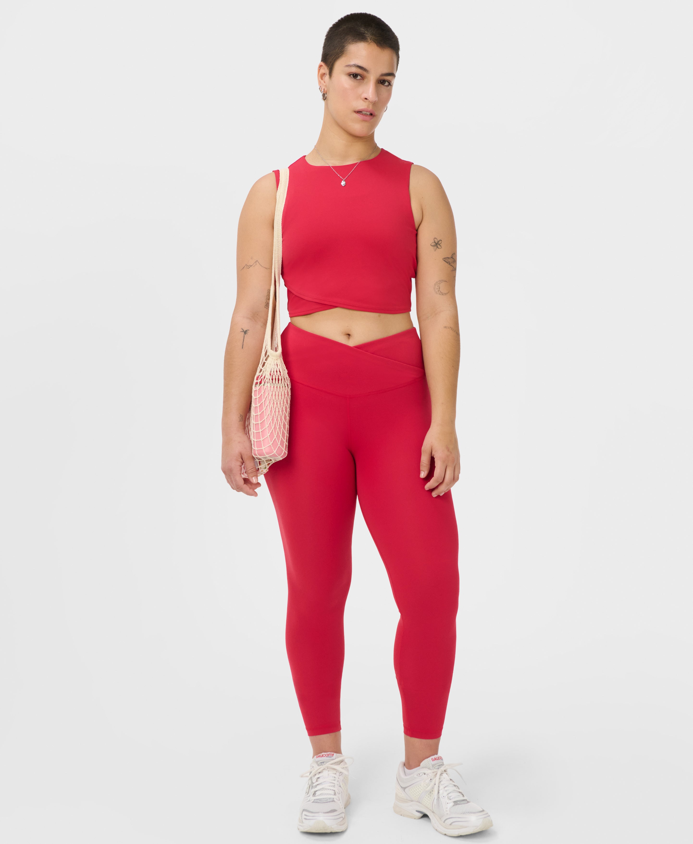 All Day 7/8 Wrap Waist Leggings