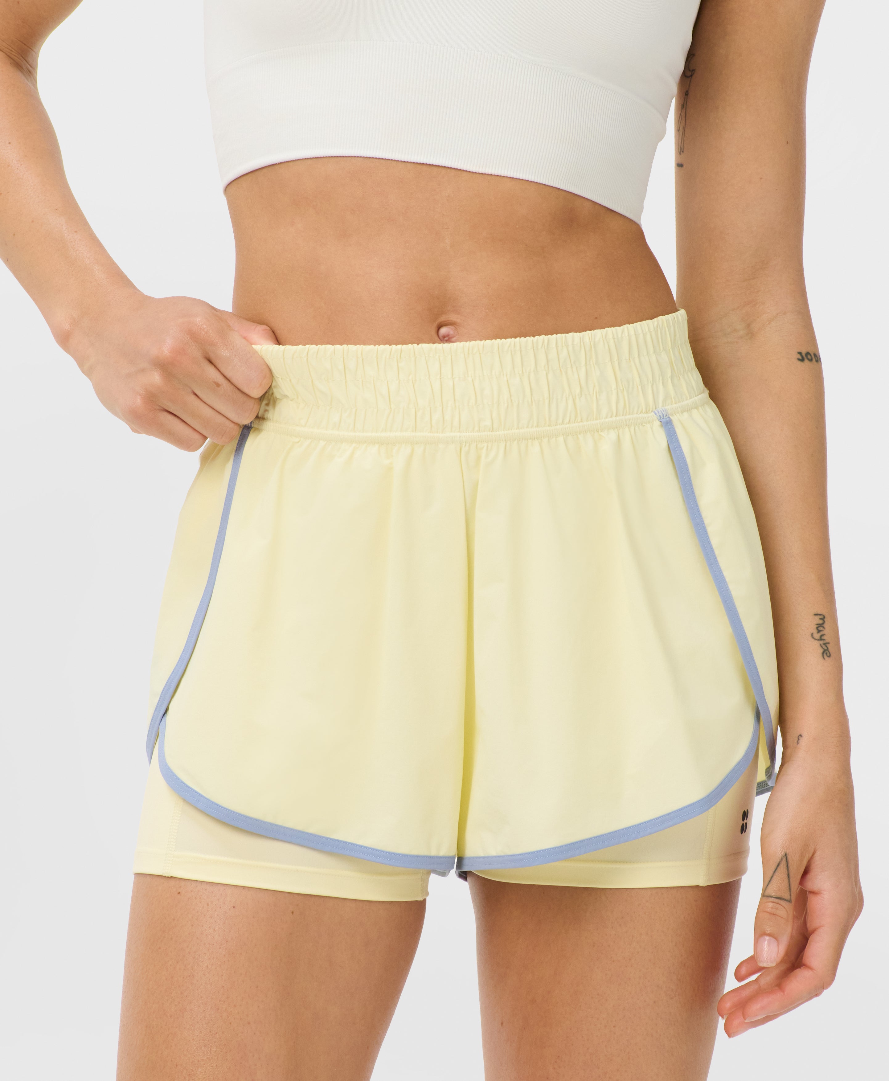 Get Set 2-in-1 Multi-Train Shorts Contrast Binding