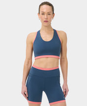 Power Colourblock Racer Bra