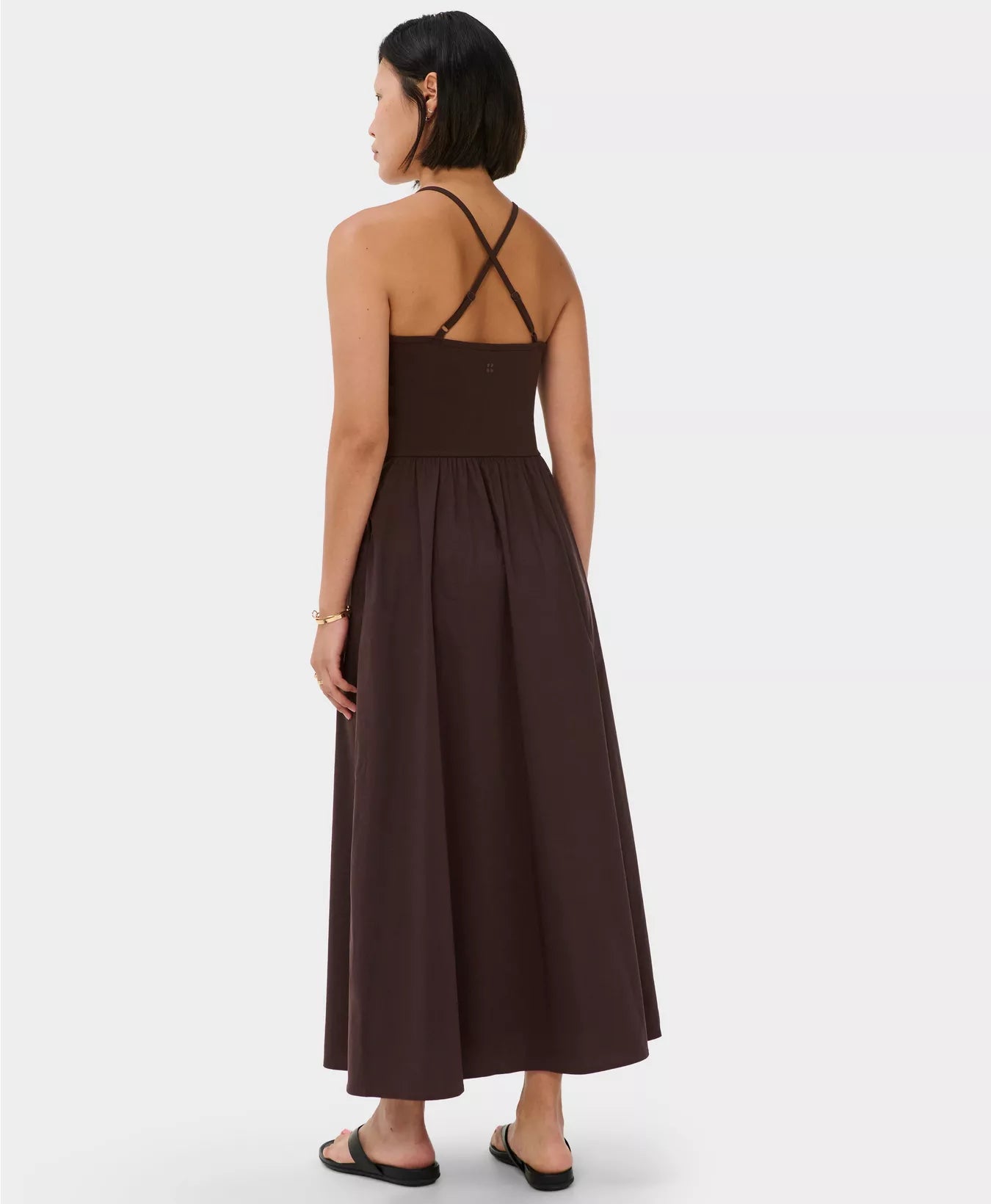 Explorer Ribbed Halter Neck Strappy Dress