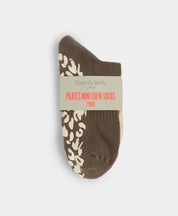 Animal Print Mini Pilates Crew Gripper 2 Pack
