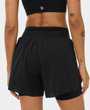 Power 6" Texture Perforated Mesh Shorts
